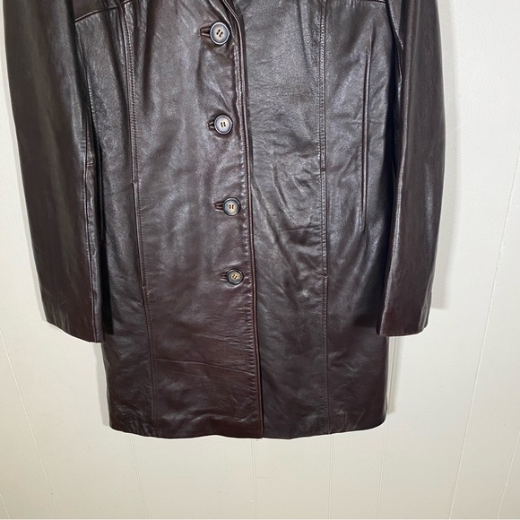 Pelle Studio Deep Brown‎ Leather Jacket size medium - Picture 4 of 15